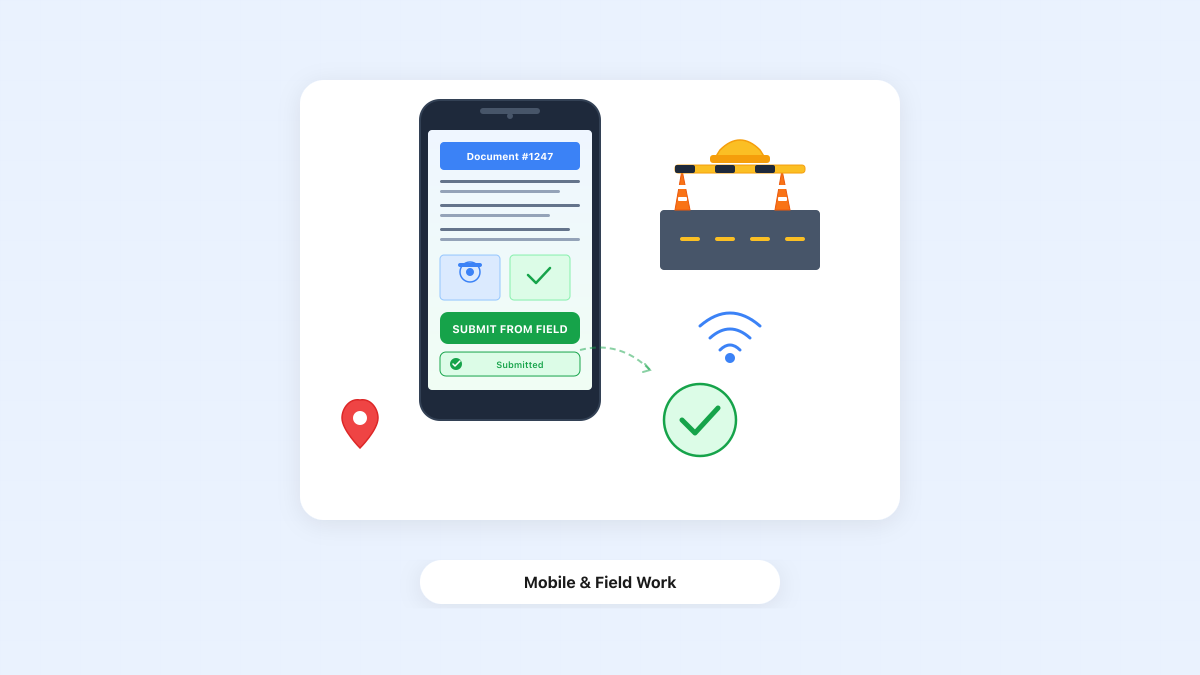Dokumenti na terenu: Rešenje za logistiku, građevinu i servisne firme