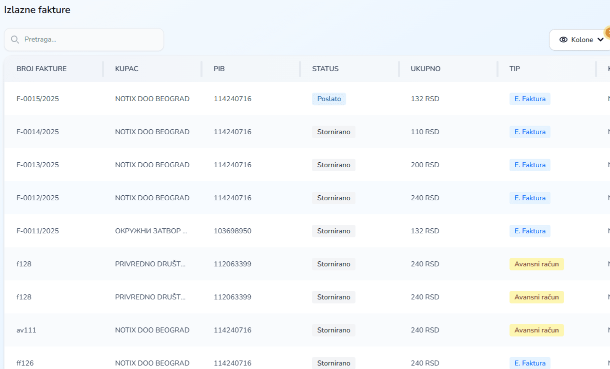 Electronic invoices and shipping documents